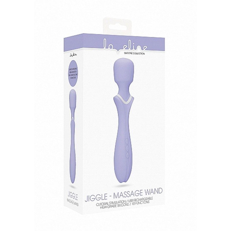 Loveline - Massage Wand - Jiggle - Purple